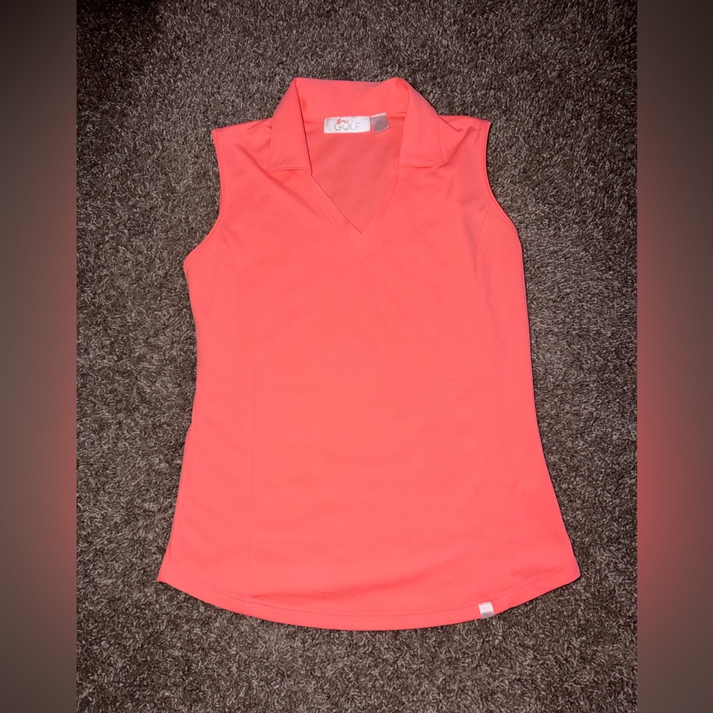 Guru Golf Coral Tank Top